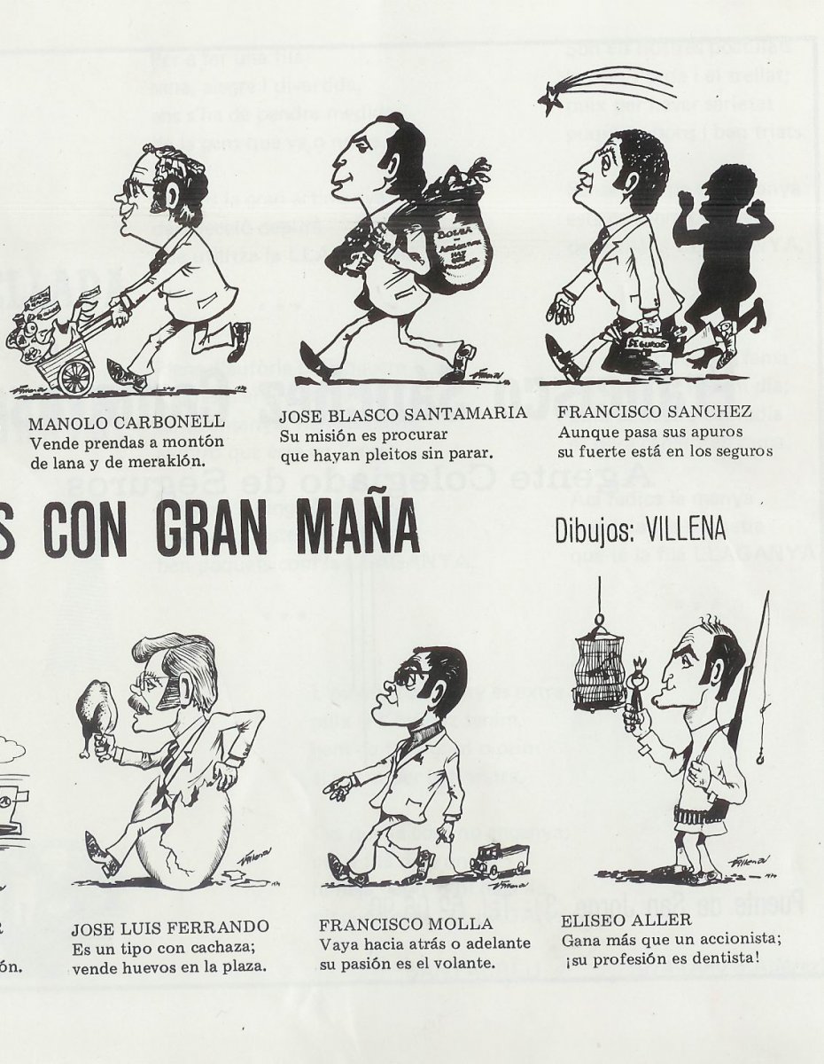 Caricaturas Villena