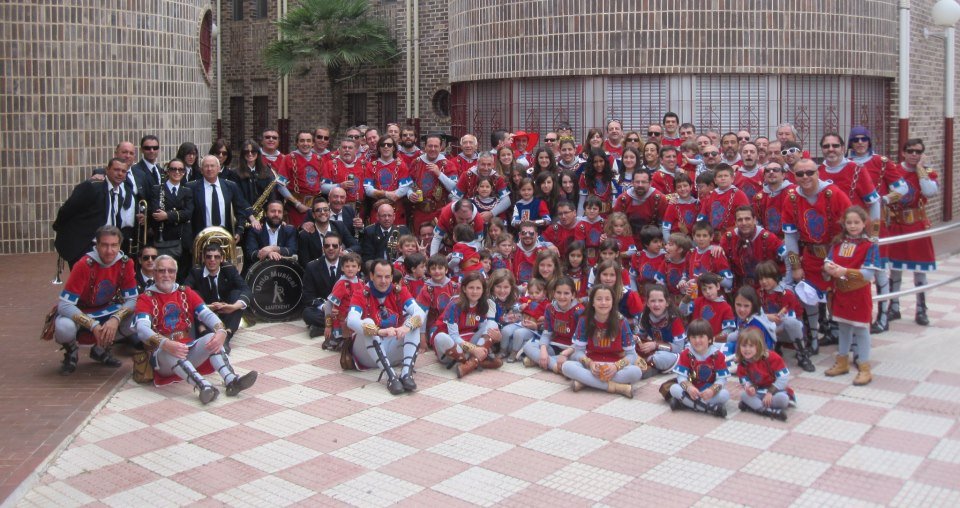 Visita al asilo 2013