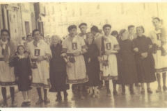 Acompañamiento Beneficiencia en 1950