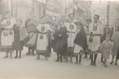 Acompañamiento Beneficiencia en 1949