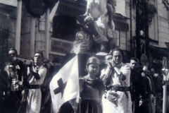 Procesion de San Jorge en 1940-41 Sant Jordiet Jaime Silvestre Perez
