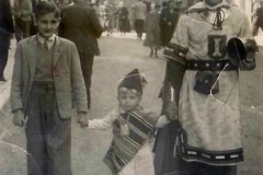 Roberto Paya junto a Jose Aura (Pepin) de paisano